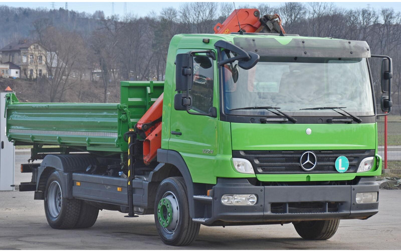 Mercedes-Benz ATEGO 1224 - Kipper vrachtwagen, Kraanwagen: afbeelding 4 Mercedes-Benz ATEGO 1224 - Kipper vrachtwagen, Kraanwagen: afbeelding 4
