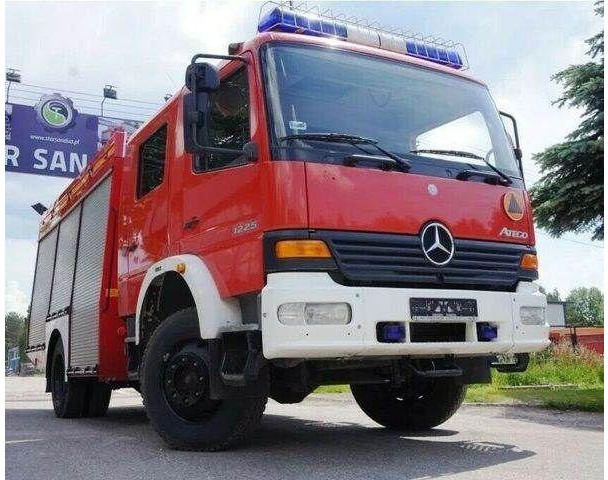 Mercedes-Benz ATEGO 1225 Firebrigade Feuerwehr - Brandweerwagen: afbeelding 1 Mercedes-Benz ATEGO 1225 Firebrigade Feuerwehr - Brandweerwagen: afbeelding 1