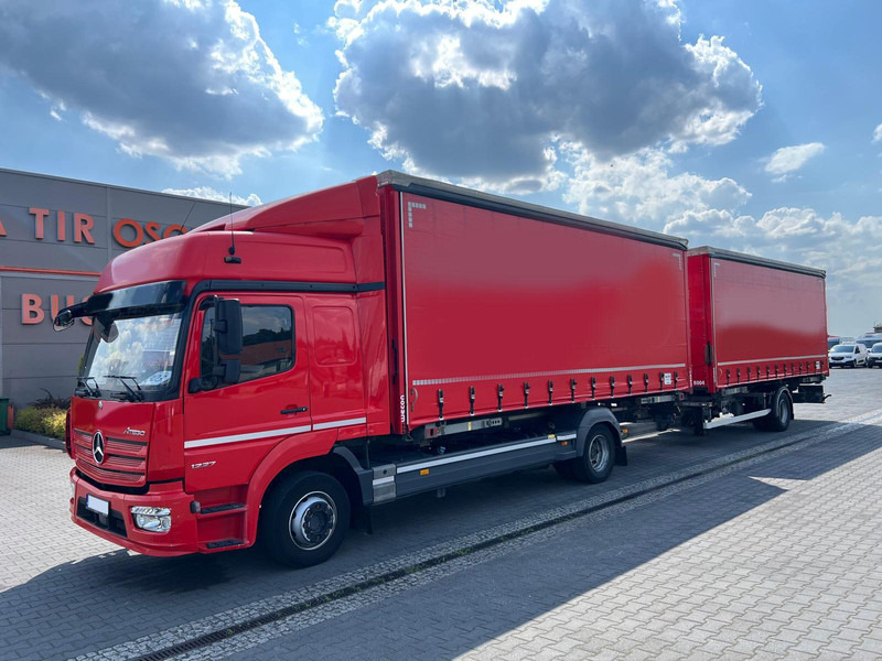Mercedes-Benz ATEGO 1227 BDF WECHSELFAHRGESTELL CURTAIN PLANE TRAILER 1.HAND - Schuifzeilen vrachtwagen: afbeelding 1 Mercedes-Benz ATEGO 1227 BDF WECHSELFAHRGESTELL CURTAIN PLANE TRAILER 1.HAND - Schuifzeilen vrachtwagen: afbeelding 1