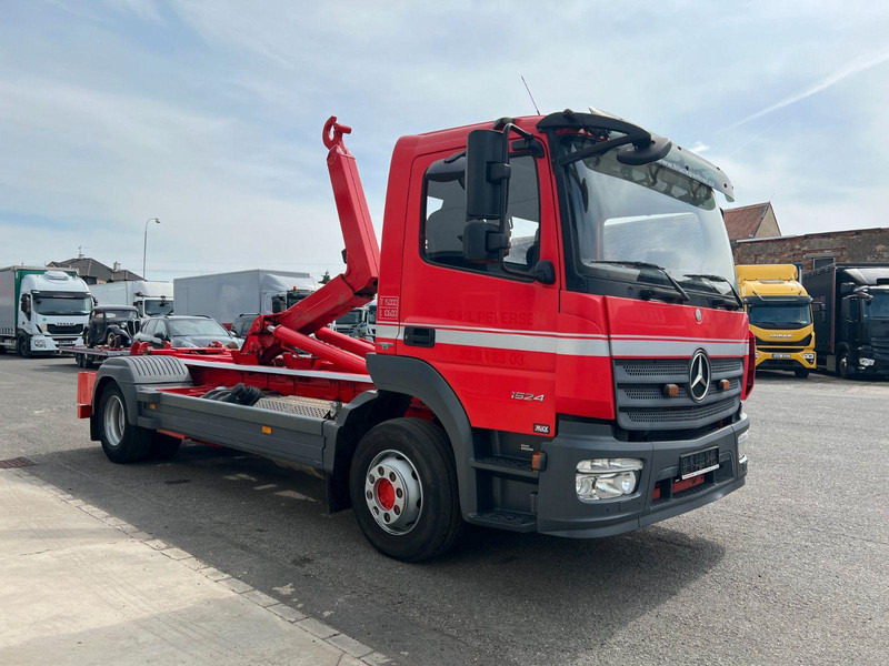 Mercedes-Benz ATEGO 1524, ABROLLKIPPER HIAB 1570MM - Vrachtwagen met open laadbak, Kraanwagen: afbeelding 3 Mercedes-Benz ATEGO 1524, ABROLLKIPPER HIAB 1570MM - Vrachtwagen met open laadbak, Kraanwagen: afbeelding 3