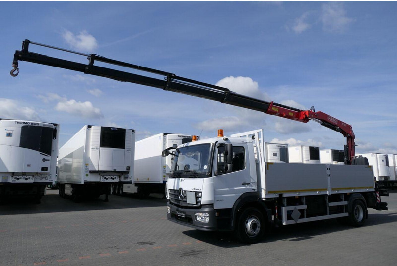 Mercedes-Benz ATEGO 16 30 - Vrachtwagen met open laadbak, Kraanwagen: afbeelding 2 Mercedes-Benz ATEGO 16 30 - Vrachtwagen met open laadbak, Kraanwagen: afbeelding 2