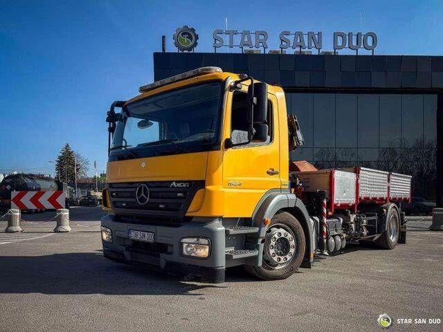 Mercedes-Benz AXOR 1824 4x2 HMF 975 HDS Crane Rotator Kipper - Kipper vrachtwagen, Kraanwagen: afbeelding 3 Mercedes-Benz AXOR 1824 4x2 HMF 975 HDS Crane Rotator Kipper - Kipper vrachtwagen, Kraanwagen: afbeelding 3