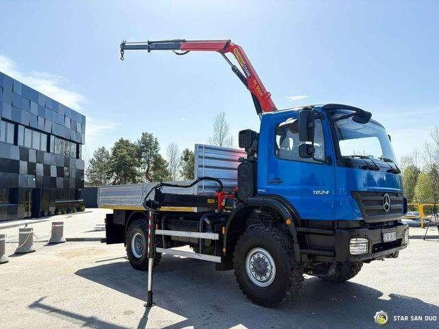Mercedes-Benz AXOR 1824 4x4 PALFINGER PK 8500 Crane Kran - Kipper vrachtwagen, Kraanwagen: afbeelding 2 Mercedes-Benz AXOR 1824 4x4 PALFINGER PK 8500 Crane Kran - Kipper vrachtwagen, Kraanwagen: afbeelding 2
