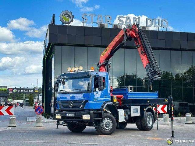 Mercedes-Benz AXOR 1833 4x4 Palfinger PK 22002 EH Crane Winch - Kipper vrachtwagen, Kraanwagen: afbeelding 5 Mercedes-Benz AXOR 1833 4x4 Palfinger PK 22002 EH Crane Winch - Kipper vrachtwagen, Kraanwagen: afbeelding 5