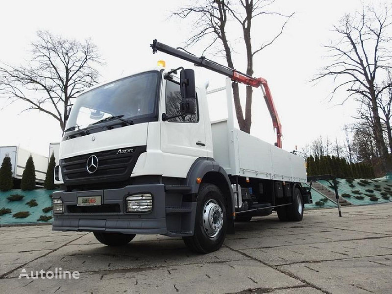 Mercedes-Benz AXOR - Vrachtwagen met open laadbak, Kraanwagen: afbeelding 2 Mercedes-Benz AXOR - Vrachtwagen met open laadbak, Kraanwagen: afbeelding 2