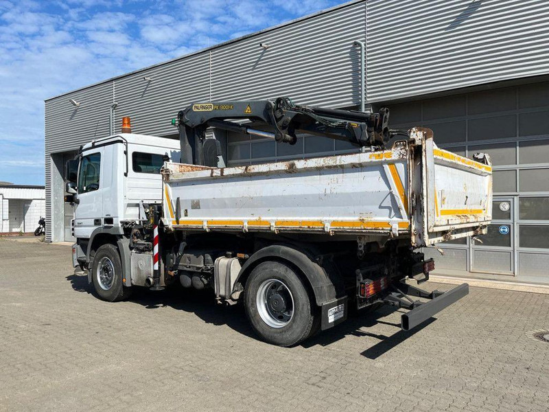 Mercedes-Benz Actros 1841 K 3-Way Meiller Tipper Crane Palfinger PK 13001-KA - Kipper vrachtwagen, Kraanwagen: afbeelding 4 Mercedes-Benz Actros 1841 K 3-Way Meiller Tipper Crane Palfinger PK 13001-KA - Kipper vrachtwagen, Kraanwagen: afbeelding 4