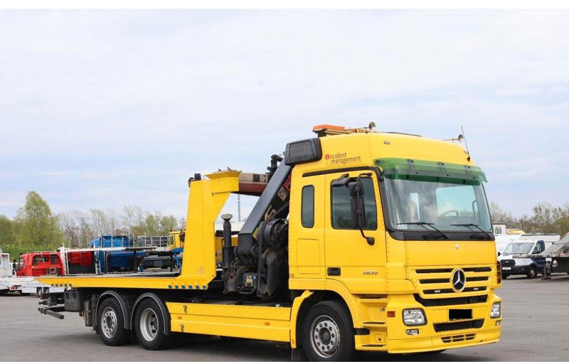 Mercedes-Benz Actros 2532 Vehicle transporter + crane Hiab 477EP-5 HiPro 6x2 - Autovrachtwagen vrachtwagen: afbeelding 3 Mercedes-Benz Actros 2532 Vehicle transporter + crane Hiab 477EP-5 HiPro 6x2 - Autovrachtwagen vrachtwagen: afbeelding 3