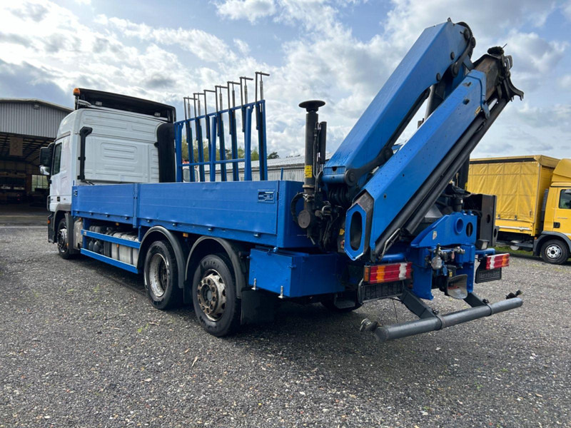 Mercedes-Benz Actros 2544 Glastransporter mit Palfinger Kran - Vrachtwagen met open laadbak, Kraanwagen: afbeelding 4 Mercedes-Benz Actros 2544 Glastransporter mit Palfinger Kran - Vrachtwagen met open laadbak, Kraanwagen: afbeelding 4