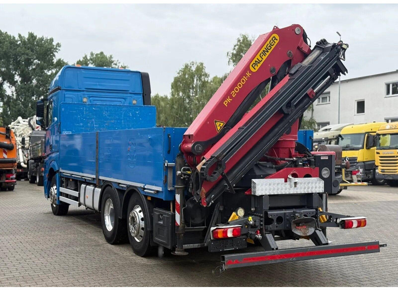 Mercedes-Benz Actros 2545 - Flatbed + crane 6x2 - Vrachtwagen met open laadbak, Kraanwagen: afbeelding 4 Mercedes-Benz Actros 2545 - Flatbed + crane 6x2 - Vrachtwagen met open laadbak, Kraanwagen: afbeelding 4
