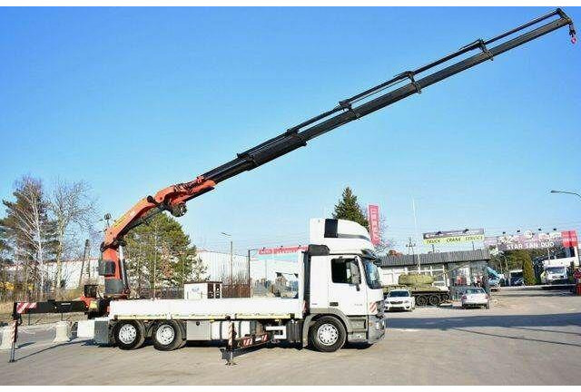 Mercedes-Benz Actros 2546 6x2 Palfinger PK 53002 Crane Kran - Vrachtwagen met open laadbak, Kraanwagen: afbeelding 3 Mercedes-Benz Actros 2546 6x2 Palfinger PK 53002 Crane Kran - Vrachtwagen met open laadbak, Kraanwagen: afbeelding 3