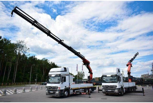 Mercedes-Benz Actros 2546 6x2 Palfinger PK 53002 Crane Kran - Vrachtwagen met open laadbak, Kraanwagen: afbeelding 4 Mercedes-Benz Actros 2546 6x2 Palfinger PK 53002 Crane Kran - Vrachtwagen met open laadbak, Kraanwagen: afbeelding 4