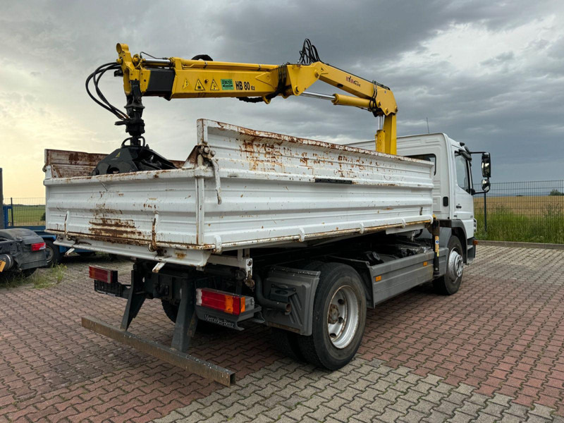 Mercedes-Benz Atego 1218 Meiller Kipper / Kran / Greifer - Kipper vrachtwagen, Kraanwagen: afbeelding 5 Mercedes-Benz Atego 1218 Meiller Kipper / Kran / Greifer - Kipper vrachtwagen, Kraanwagen: afbeelding 5