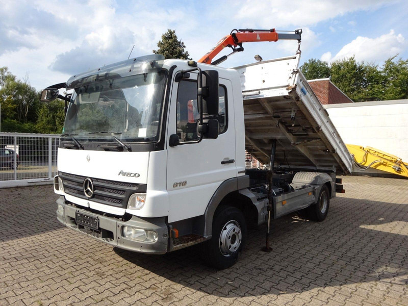 Mercedes-Benz Atego 818 3 way Meiller tipper + crane Terex 36.2 - Kipper bestelwagen: afbeelding 3 Mercedes-Benz Atego 818 3 way Meiller tipper + crane Terex 36.2 - Kipper bestelwagen: afbeelding 3