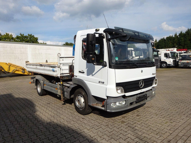 Mercedes-Benz Atego 818 3 way Meiller tipper + crane Terex 36.2 - Kipper bestelwagen: afbeelding 1 Mercedes-Benz Atego 818 3 way Meiller tipper + crane Terex 36.2 - Kipper bestelwagen: afbeelding 1
