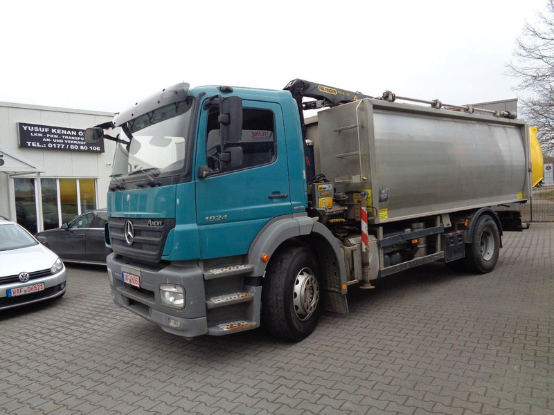 Mercedes-Benz Axor 1824 Tipper Crane Palfinger PK 4501 - Kipper vrachtwagen, Kraanwagen: afbeelding 1 Mercedes-Benz Axor 1824 Tipper Crane Palfinger PK 4501 - Kipper vrachtwagen, Kraanwagen: afbeelding 1