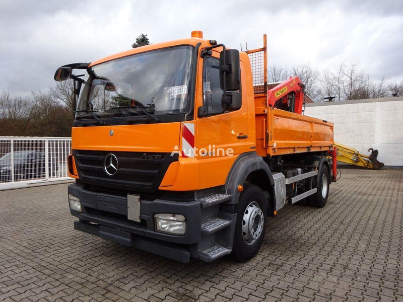Mercedes-Benz Axor 1833 - Kipper vrachtwagen, Kraanwagen: afbeelding 1 Mercedes-Benz Axor 1833 - Kipper vrachtwagen, Kraanwagen: afbeelding 1