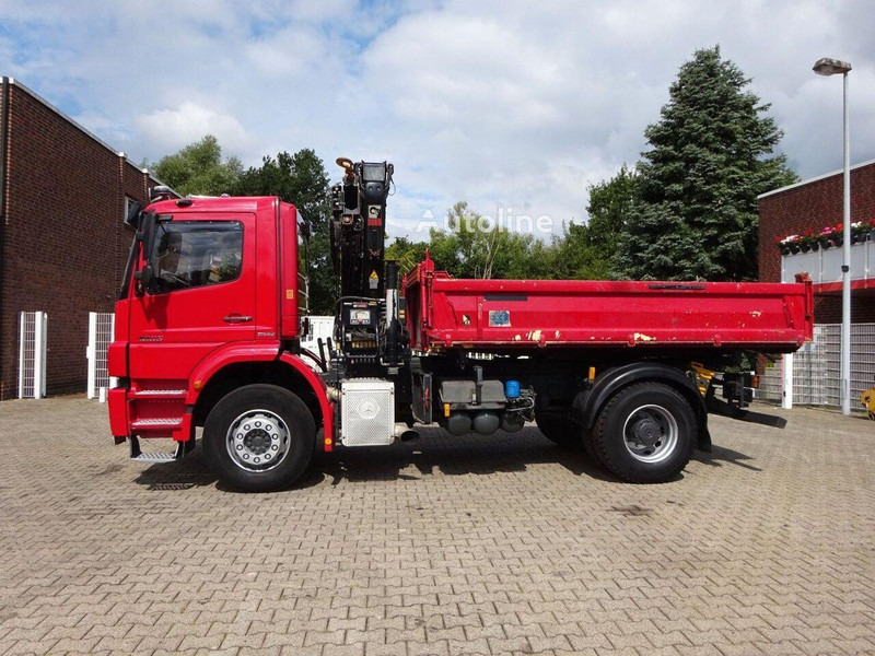 Mercedes-Benz Axor 1833 - Tipper+crane - Kipper vrachtwagen, Kraanwagen: afbeelding 2 Mercedes-Benz Axor 1833 - Tipper+crane - Kipper vrachtwagen, Kraanwagen: afbeelding 2