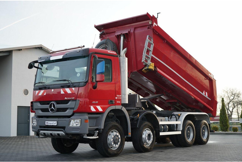 Mercedes-Benz CTROS 4141 / 8X6 / WYWROTKA TYLNOZSYPOWA / MEILLER KIPPER 5.3M / - Kipper vrachtwagen: afbeelding 4 Mercedes-Benz CTROS 4141 / 8X6 / WYWROTKA TYLNOZSYPOWA / MEILLER KIPPER 5.3M / - Kipper vrachtwagen: afbeelding 4