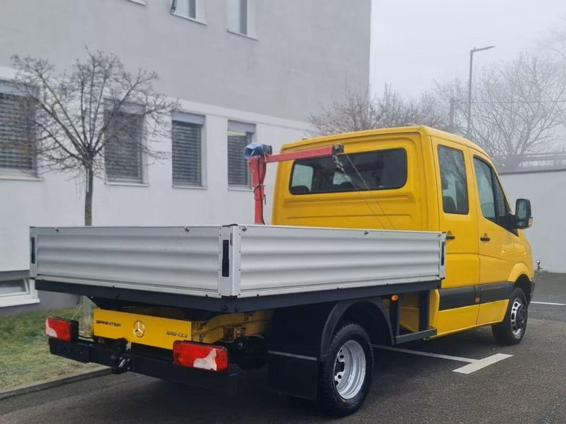 Mercedes-Benz Sprinter 519 CDI Doka - Flatbed truck + crane - Vrachtwagen met open laadbak, Kraanwagen: afbeelding 3 Mercedes-Benz Sprinter 519 CDI Doka - Flatbed truck + crane - Vrachtwagen met open laadbak, Kraanwagen: afbeelding 3