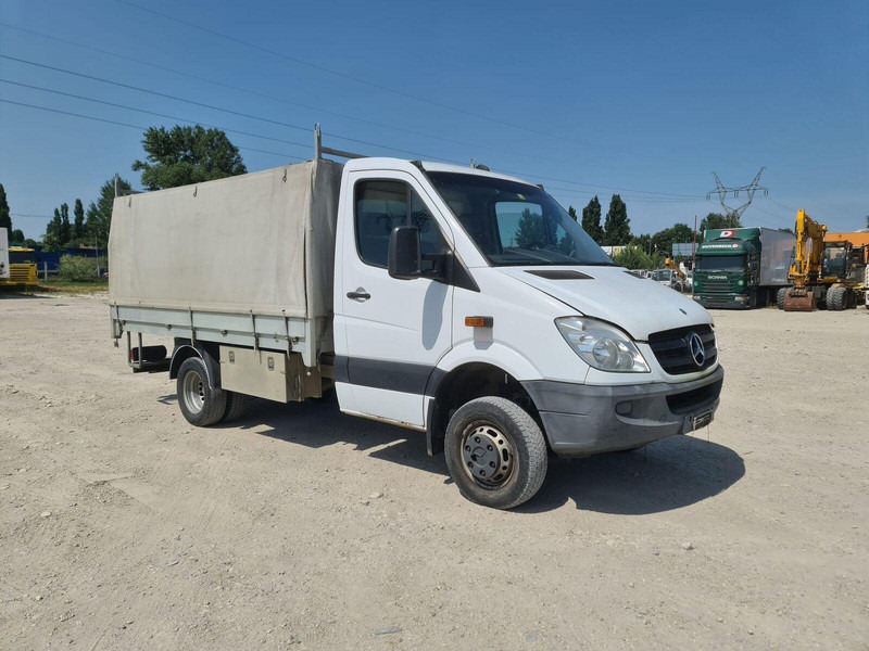 Mercedes-Benz Sprinter 519 CDi 4x4x - Pritsche+Plane - Schuifzeilen bestelwagen: afbeelding 1 Mercedes-Benz Sprinter 519 CDi 4x4x - Pritsche+Plane - Schuifzeilen bestelwagen: afbeelding 1