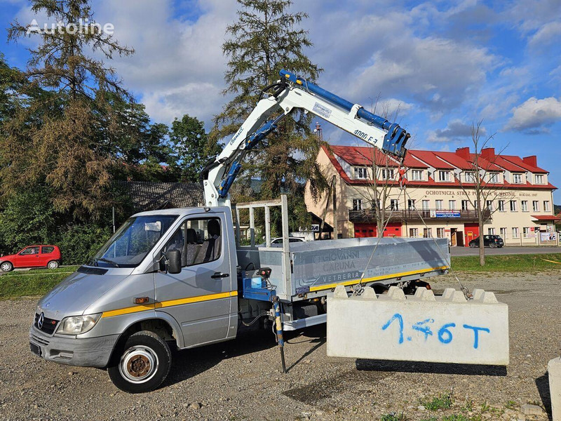 Mercedes-Benz Sprinter 616 Flatbed + crane Cormach - Vrachtwagen met open laadbak, Kraanwagen: afbeelding 2 Mercedes-Benz Sprinter 616 Flatbed + crane Cormach - Vrachtwagen met open laadbak, Kraanwagen: afbeelding 2