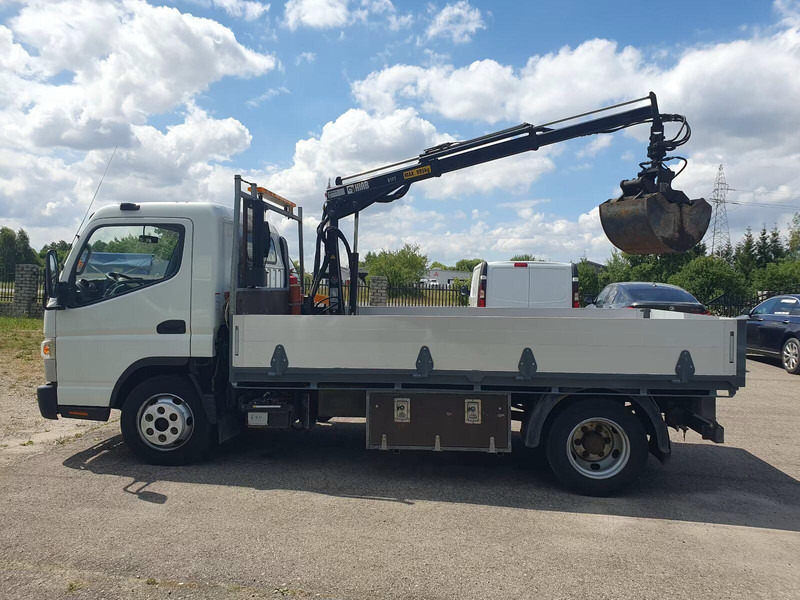 Mitsubishi Fuso Canter 7C15 - Flatbed truck + crane - Vrachtwagen met open laadbak, Kraanwagen: afbeelding 4 Mitsubishi Fuso Canter 7C15 - Flatbed truck + crane - Vrachtwagen met open laadbak, Kraanwagen: afbeelding 4