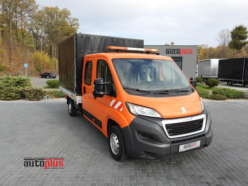 Peugeot BOXER SKRZYNIA PLANDEKA PODWÓJNA KABINA DOKA 7 MIEJSC KLIMATYZAC - Schuifzeilen bestelwagen: afbeelding 1 Peugeot BOXER SKRZYNIA PLANDEKA PODWÓJNA KABINA DOKA 7 MIEJSC KLIMATYZAC - Schuifzeilen bestelwagen: afbeelding 1