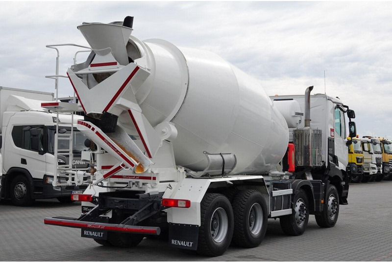 Renault C 380 / 8X4 / BETONOMIESZARKA / GRUSZKA / LIEBHERR 9 M3 / EURO 6 - Betonmixer: afbeelding 4 Renault C 380 / 8X4 / BETONOMIESZARKA / GRUSZKA / LIEBHERR 9 M3 / EURO 6 - Betonmixer: afbeelding 4