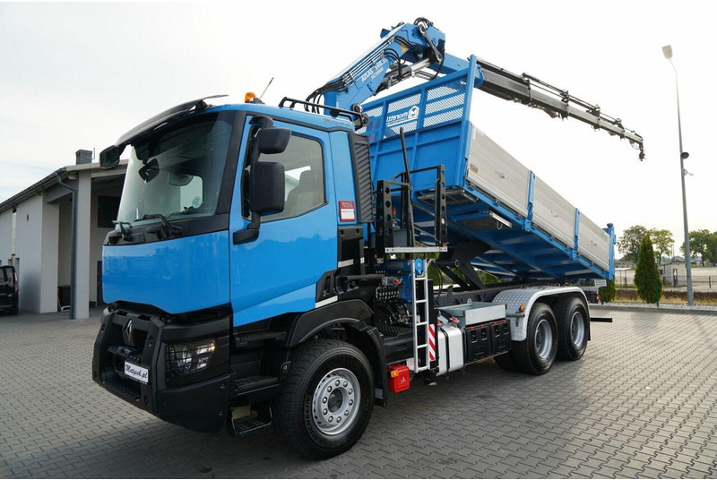 Renault C 430 - Kipper vrachtwagen, Kraanwagen: afbeelding 2 Renault C 430 - Kipper vrachtwagen, Kraanwagen: afbeelding 2