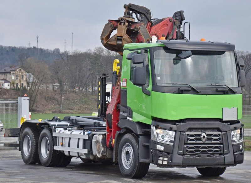 Renault C430* ABROLLKIPPER *LIV 170Z 78 * 6x4 - Haakarmsysteem vrachtwagen, Kraanwagen: afbeelding 3 Renault C430* ABROLLKIPPER *LIV 170Z 78 * 6x4 - Haakarmsysteem vrachtwagen, Kraanwagen: afbeelding 3