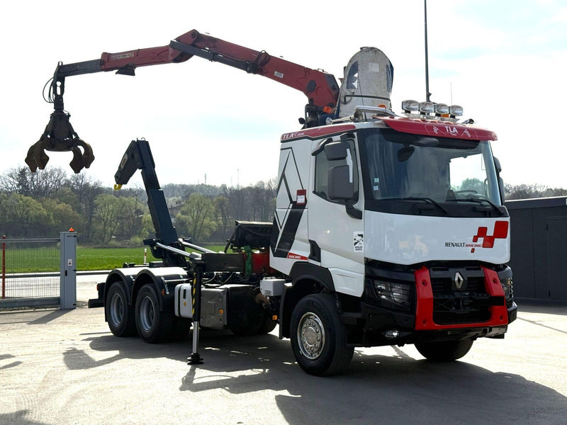 Renault C520 * ABROLLKIPPER 4,80 m * KESLA * 6x4! - Haakarmsysteem vrachtwagen, Kraanwagen: afbeelding 2 Renault C520 * ABROLLKIPPER 4,80 m * KESLA * 6x4! - Haakarmsysteem vrachtwagen, Kraanwagen: afbeelding 2