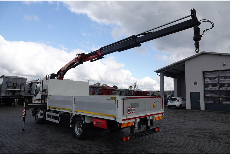 Renault D 210/ 4X2 / SKRZYNIOWY 5 M + HDS PALFINGER PK 8.501 SLD A / UD - Vrachtwagen met open laadbak, Kraanwagen: afbeelding 4 Renault D 210/ 4X2 / SKRZYNIOWY 5 M + HDS PALFINGER PK 8.501 SLD A / UD - Vrachtwagen met open laadbak, Kraanwagen: afbeelding 4