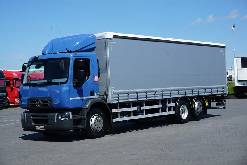 Renault D 320 / EURO 6 / FIRANKA / 21 PALET / ŁAD. 16 390 KG - Schuifzeilen vrachtwagen: afbeelding 2 Renault D 320 / EURO 6 / FIRANKA / 21 PALET / ŁAD. 16 390 KG - Schuifzeilen vrachtwagen: afbeelding 2