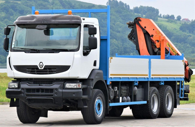 Renault KERAX 370 - Vrachtwagen met open laadbak, Kraanwagen: afbeelding 4 Renault KERAX 370 - Vrachtwagen met open laadbak, Kraanwagen: afbeelding 4
