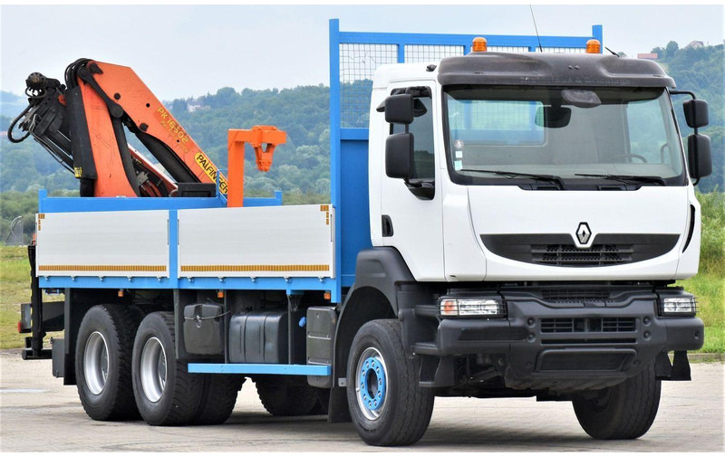 Renault KERAX 370 - Vrachtwagen met open laadbak, Kraanwagen: afbeelding 3 Renault KERAX 370 - Vrachtwagen met open laadbak, Kraanwagen: afbeelding 3