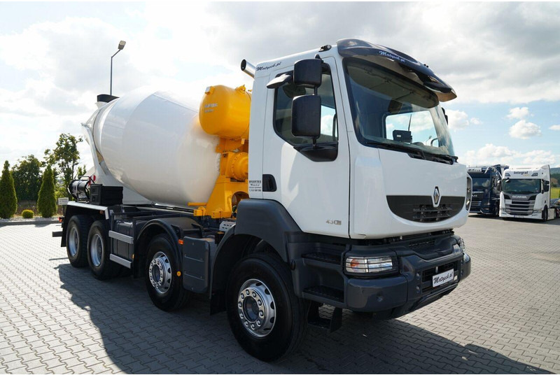 Renault KERAX 430 DXI / EURO 5 / 8X4 / BETONOMIESZARKA / 9 m3 / SCHWING - Betonmixer: afbeelding 2 Renault KERAX 430 DXI / EURO 5 / 8X4 / BETONOMIESZARKA / 9 m3 / SCHWING - Betonmixer: afbeelding 2
