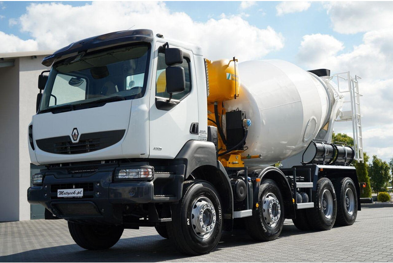 Renault KERAX 430 DXI / EURO 5 / 8X4 / BETONOMIESZARKA / 9 m3 / SCHWING - Betonmixer: afbeelding 4 Renault KERAX 430 DXI / EURO 5 / 8X4 / BETONOMIESZARKA / 9 m3 / SCHWING - Betonmixer: afbeelding 4
