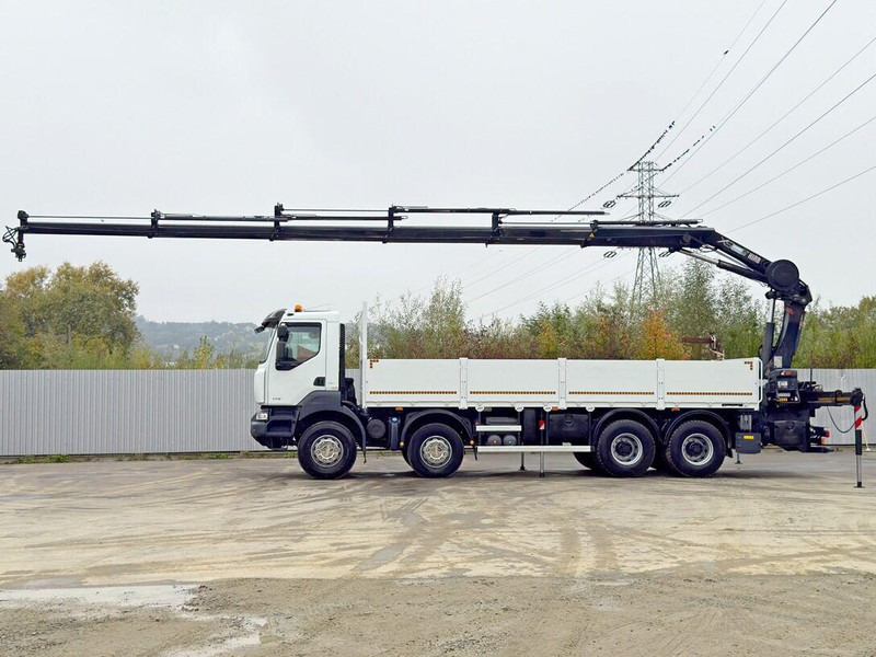 Renault KERAX 430 * HIAB 211 EP-5 HIDUO /FUNK *8x4 - Vrachtwagen met open laadbak, Kraanwagen: afbeelding 5 Renault KERAX 430 * HIAB 211 EP-5 HIDUO /FUNK *8x4 - Vrachtwagen met open laadbak, Kraanwagen: afbeelding 5