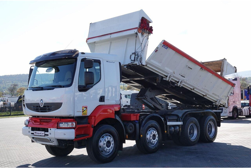 Renault KERAX 480 / 8x4 / WYWROTKA / HYDROBURTA / HYDROKLAPA / BORDMATIC - Kipper vrachtwagen: afbeelding 1 Renault KERAX 480 / 8x4 / WYWROTKA / HYDROBURTA / HYDROKLAPA / BORDMATIC - Kipper vrachtwagen: afbeelding 1
