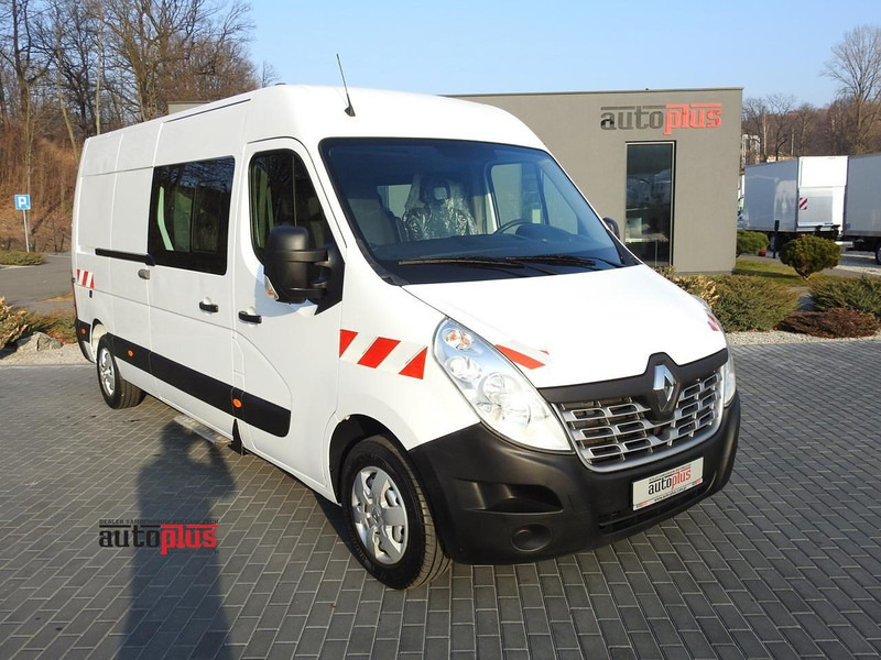 Renault MASTER FURGON BRYGADÓWKA 7 MIEJSC TEMPOMAT KLIMATYZACJA 130KM - Minibus, Personenvervoer: afbeelding 1 Renault MASTER FURGON BRYGADÓWKA 7 MIEJSC TEMPOMAT KLIMATYZACJA 130KM - Minibus, Personenvervoer: afbeelding 1