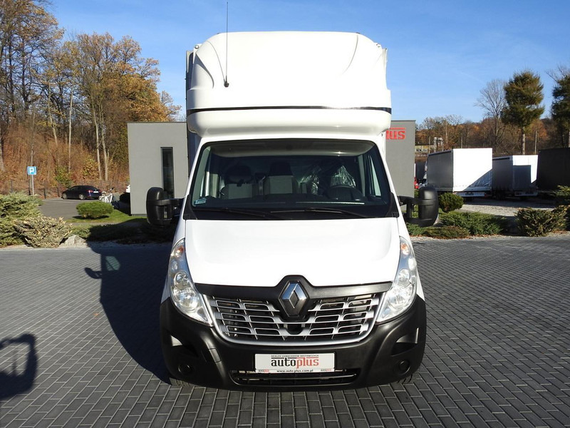 Renault MASTER PLANDEKA 10 PALET TEMPOMAT KLIMATYZACJA PNEUMATYKA  170KM - Schuifzeilen bestelwagen: afbeelding 5 Renault MASTER PLANDEKA 10 PALET TEMPOMAT KLIMATYZACJA PNEUMATYKA  170KM - Schuifzeilen bestelwagen: afbeelding 5