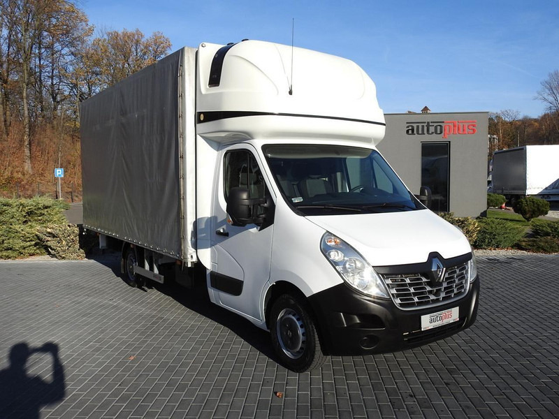 Renault MASTER PLANDEKA 10 PALET TEMPOMAT KLIMATYZACJA PNEUMATYKA  170KM - Schuifzeilen bestelwagen: afbeelding 4 Renault MASTER PLANDEKA 10 PALET TEMPOMAT KLIMATYZACJA PNEUMATYKA  170KM - Schuifzeilen bestelwagen: afbeelding 4