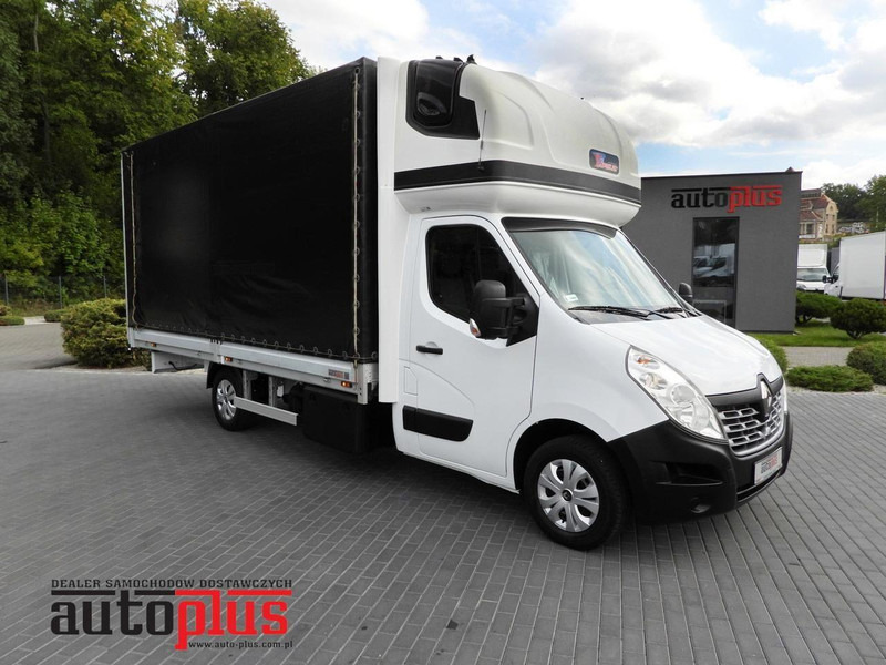 Renault MASTER PLANDEKA 10 PALET WEBASTO TEMPOMAT PNEUMATYKA KLIMATYZACJ - Schuifzeilen bestelwagen: afbeelding 1 Renault MASTER PLANDEKA 10 PALET WEBASTO TEMPOMAT PNEUMATYKA KLIMATYZACJ - Schuifzeilen bestelwagen: afbeelding 1