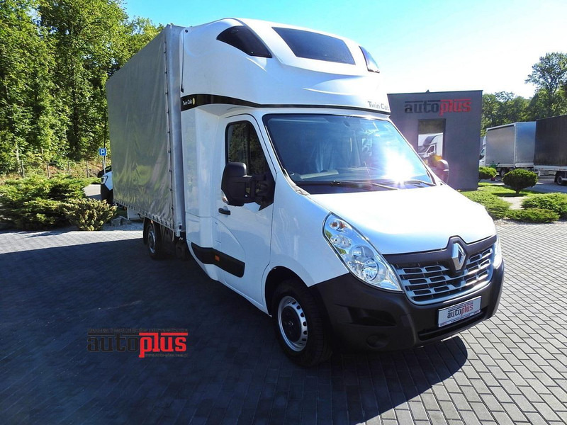 Renault MASTER PLANDEKA 8 PALET WEBASTO TEMPOMAT KLIMATYZACJA PNEUMATYKA - Schuifzeilen bestelwagen: afbeelding 1 Renault MASTER PLANDEKA 8 PALET WEBASTO TEMPOMAT KLIMATYZACJA PNEUMATYKA - Schuifzeilen bestelwagen: afbeelding 1