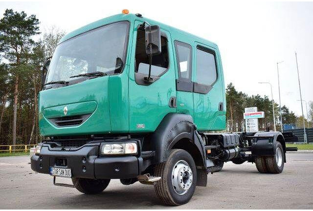 Renault MIDLUM 4x4 DOKA DUBEL KABINE CHASSIS - Chassis vrachtwagen, Kraanwagen: afbeelding 1 Renault MIDLUM 4x4 DOKA DUBEL KABINE CHASSIS - Chassis vrachtwagen, Kraanwagen: afbeelding 1