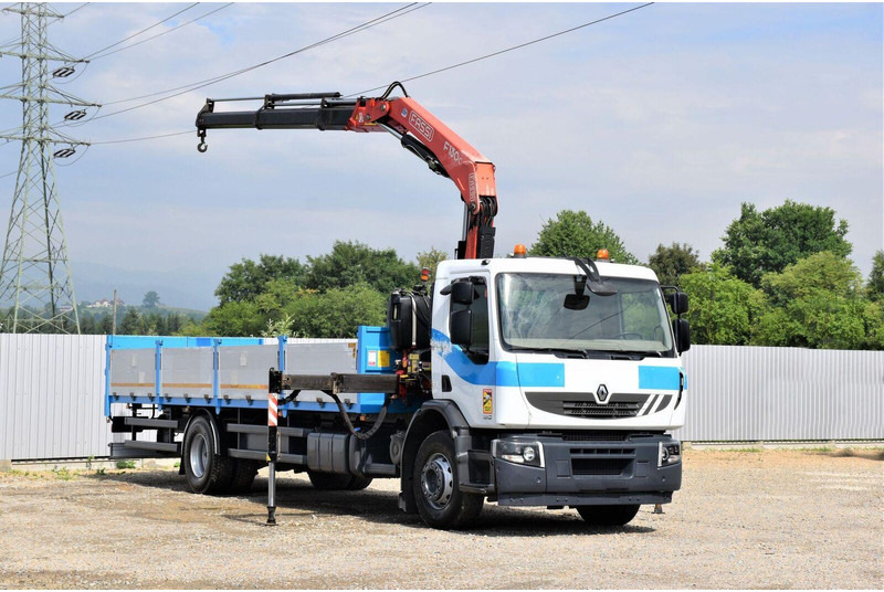 Renault Premium 320 DXI - Vrachtwagen met open laadbak, Kraanwagen: afbeelding 2 Renault Premium 320 DXI - Vrachtwagen met open laadbak, Kraanwagen: afbeelding 2