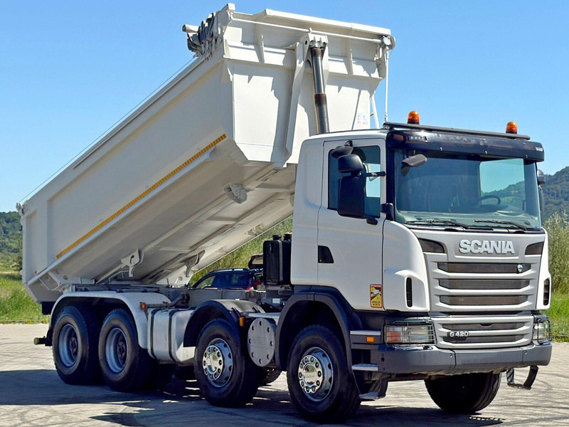 Scania G 420 * KIPPER * 8x4 * TOPZUSTAND - Kipper vrachtwagen: afbeelding 3 Scania G 420 * KIPPER * 8x4 * TOPZUSTAND - Kipper vrachtwagen: afbeelding 3