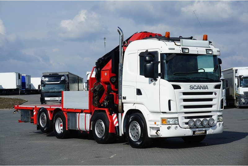 Scania G 480 / 8 X 2 / SKRZYNIOWY + HDS / HMF THOR - O K6 + JIB FJ 2000 - Vrachtwagen met open laadbak, Kraanwagen: afbeelding 2 Scania G 480 / 8 X 2 / SKRZYNIOWY + HDS / HMF THOR - O K6 + JIB FJ 2000 - Vrachtwagen met open laadbak, Kraanwagen: afbeelding 2