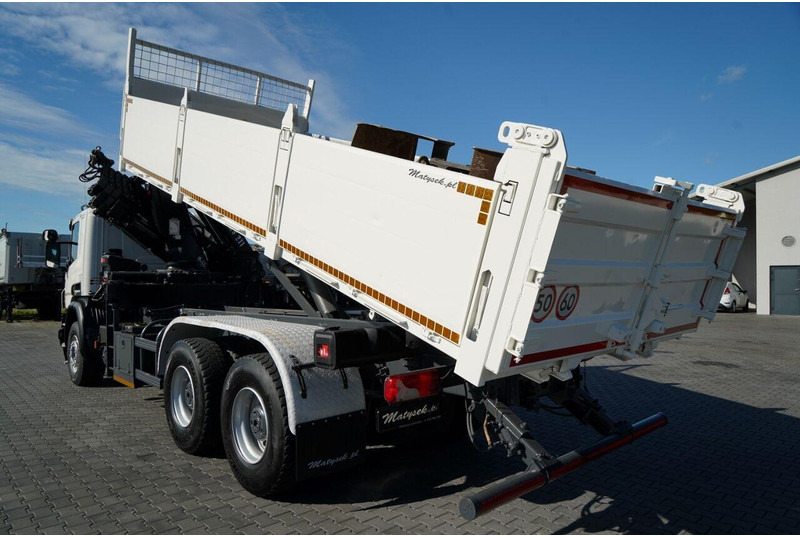 Scania P 410 / 6x4 / WYWROTKA - 6 M + HDS HIAB XS 211 / STEROWANIE RADI - Kipper vrachtwagen, Kraanwagen: afbeelding 2 Scania P 410 / 6x4 / WYWROTKA - 6 M + HDS HIAB XS 211 / STEROWANIE RADI - Kipper vrachtwagen, Kraanwagen: afbeelding 2