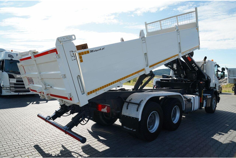 Scania P 410 / 6x4 / WYWROTKA - 6 M + HDS HIAB XS 211 / STEROWANIE RADI - Kipper vrachtwagen, Kraanwagen: afbeelding 3 Scania P 410 / 6x4 / WYWROTKA - 6 M + HDS HIAB XS 211 / STEROWANIE RADI - Kipper vrachtwagen, Kraanwagen: afbeelding 3